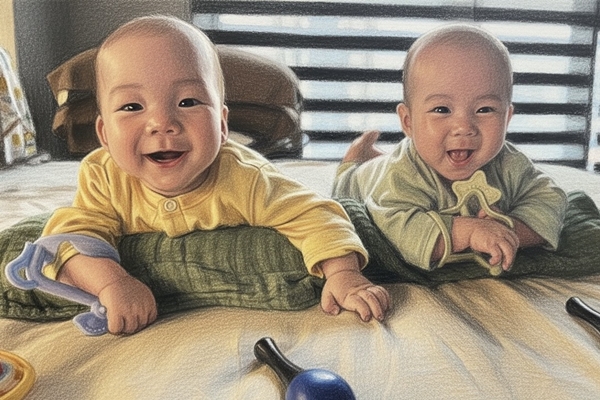 雙胞胎樂樂多多