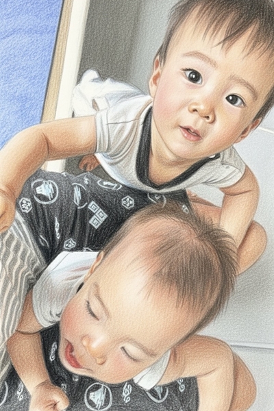 全職爸爸樂多雙胞胎