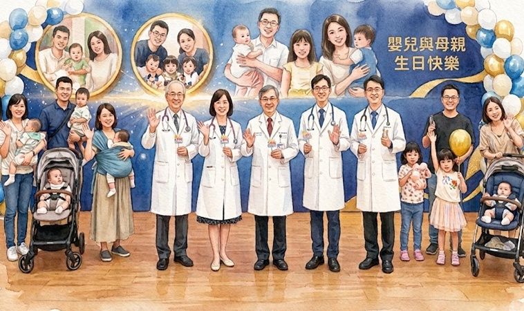 《嬰兒與母親》50週年慶，婦產科、小兒科醫師祝賀，期許提供爸媽更多正確婦幼資訊