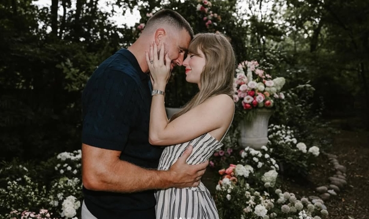泰勒絲結婚震撼全球！凱爾西設計百萬鑽戒，連川普與王室都來祝賀