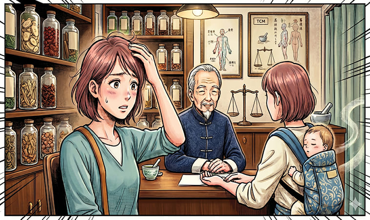 產後掉髮別擔心，日常保養7招，讓中醫師來幫你改善！
