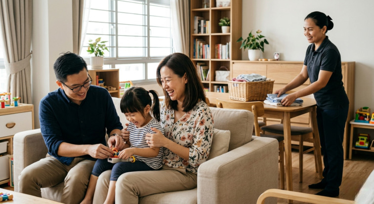 不用再拚三胞胎！行政院拍板：家有「1名12歲以下小孩」即可申請外籍幫傭 