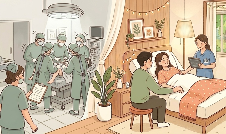 以前進產房像上戰場，現在竟然能優雅睡覺？產科主任真心話：現在生孩子真的和以前不一樣了！