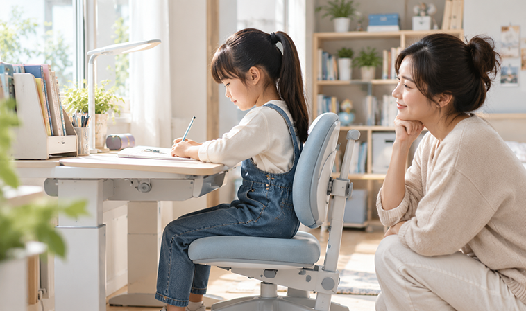 兒童書桌怎麼選？媽媽經驗分享：別讓好書桌白買了！孩子坐姿、書桌高度常見迷思一次破解