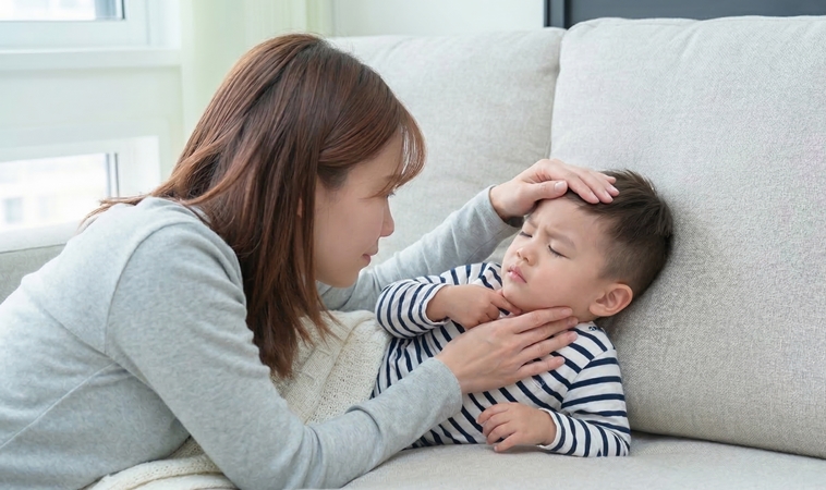 一家8口全中！彰化爆「食人菌」群聚感染 醫示警：孩子出現「刀割般喉嚨痛」立刻就醫