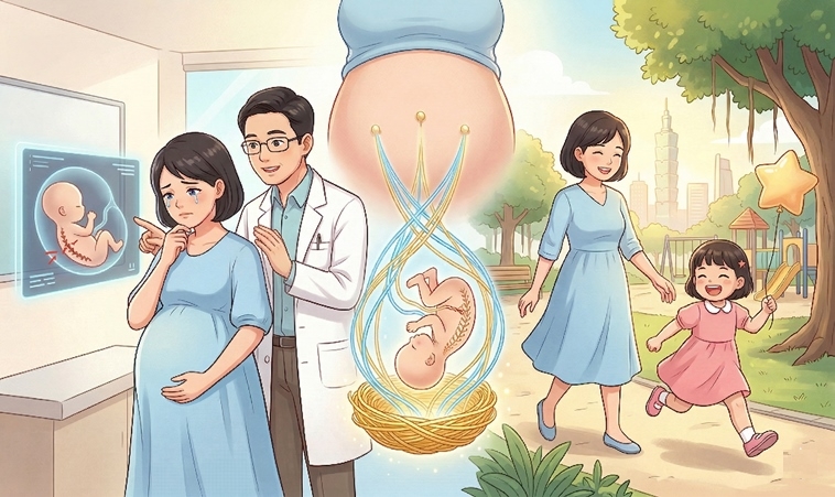 胎兒異常只能引產？產檢查出「脊柱裂」，孕期肚皮打三個洞微創搶救，4歲女童現在跑跳自如！