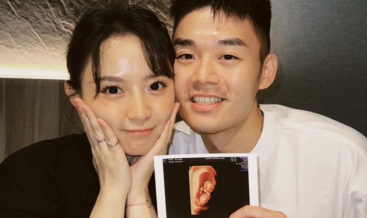 中秋最暖喜訊！奧運金牌王齊麟當爸爸，十元曬超音波照報喜：家裡多了一個小隊員