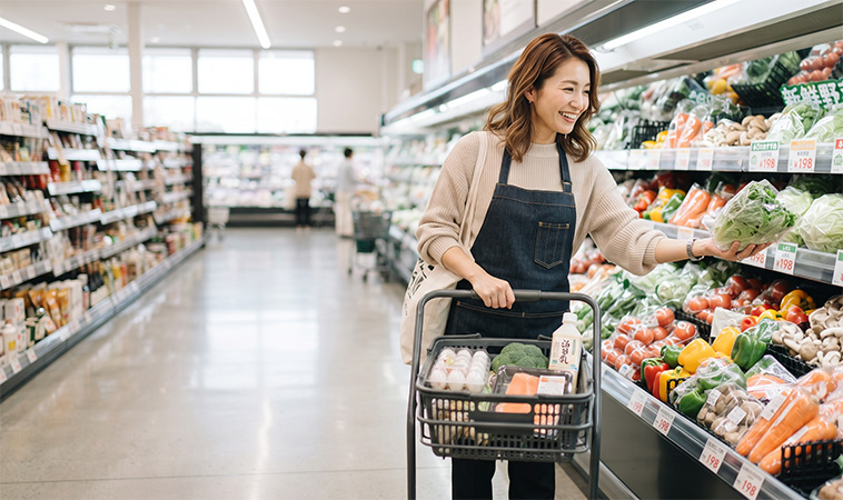 「自己煮哪有比較省？」婆婆一句話，我走進超市才發現：買菜只是第一關