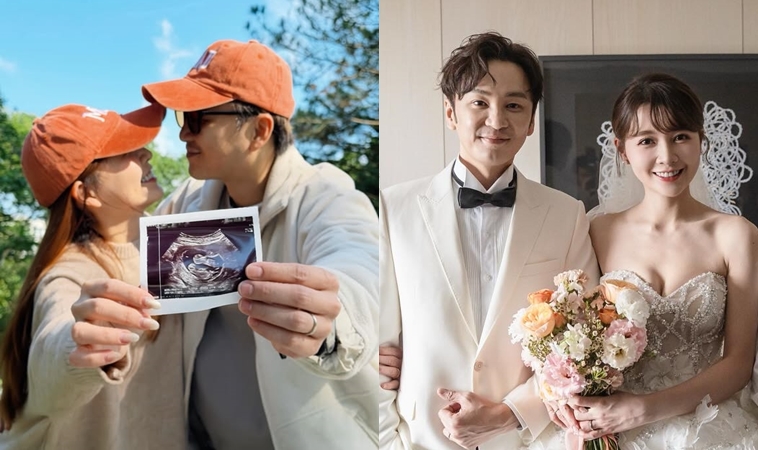 只植入1顆胚胎卻懷上雙胞胎　謝京穎、張書偉結婚兩週年迎「寶寶奇蹟」