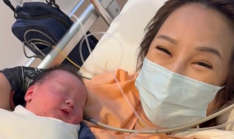 張齡予二胎女兒出生，羊水低到超兇險！凍卵、試管貫徹生育自主權：「想不想生，而非能不能生」